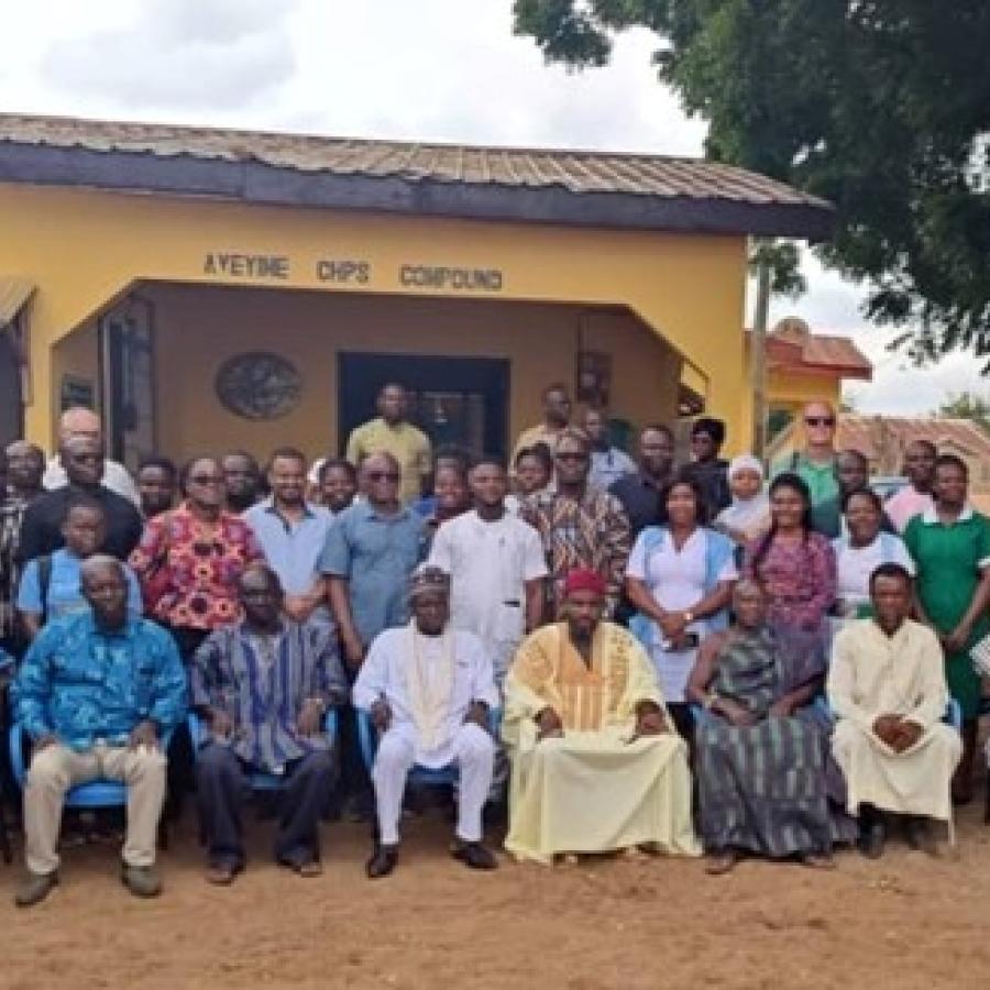 CHPS in Aveyime Inspires Community-Based Health Services in Africa