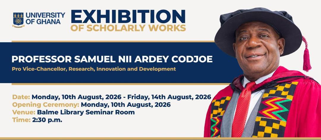 Professor Samuel Nii Ardey Codjoe, Pro Vice-Chancellor (Research, Innovation and Development), University of Ghana.